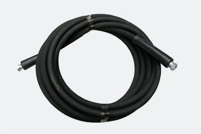 Tuyau H.P. - acier Ø 10 mm 10 m, écrous-raccords G3/8“