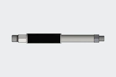 Injecteur en acier Ø 25 x 200 mm