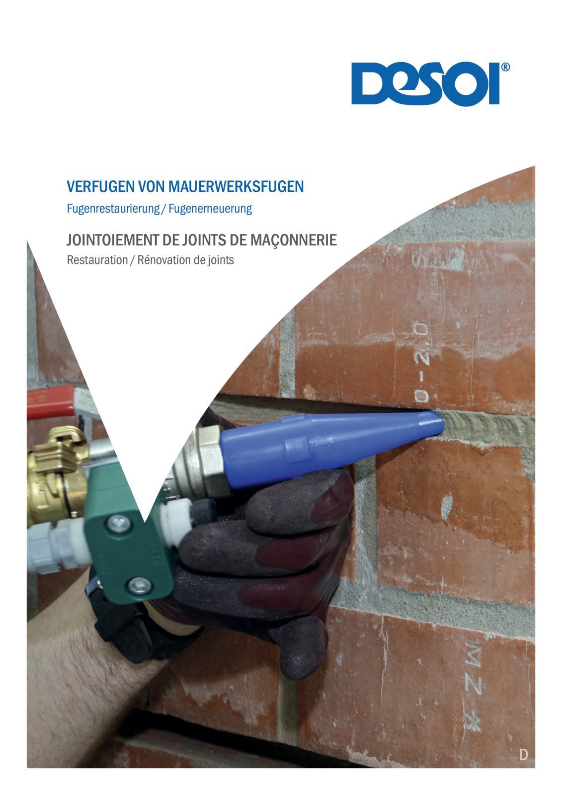 Jointoiement des joints de maçonnerie
